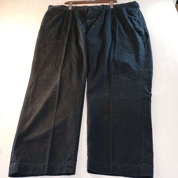 NWOT Polo Ralph Lauren Men 48x30 Chino Pant Navy Pony 100% Heavy Cotton 4-Pocket - Picture 1 of 8
